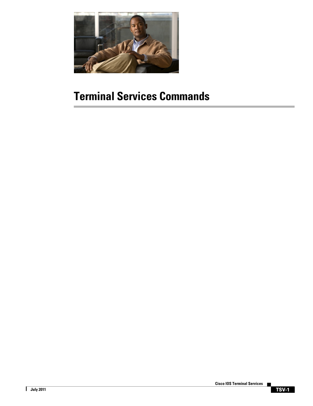 Cisco IOS Terminal Services Command Reference