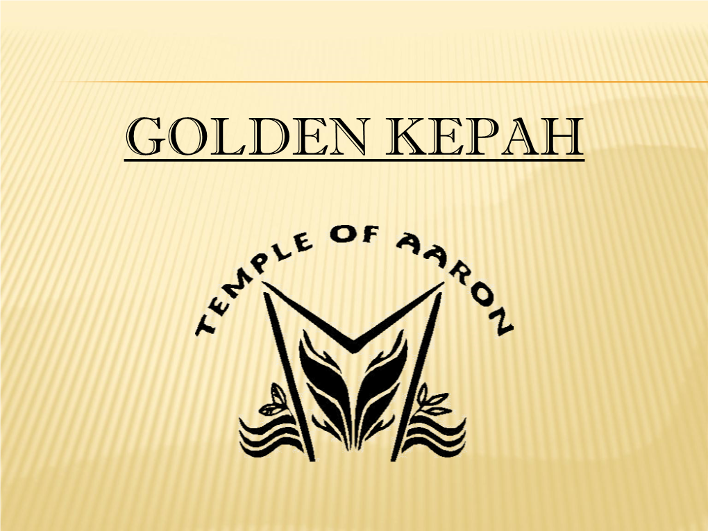 Golden Kepah Public Google Document