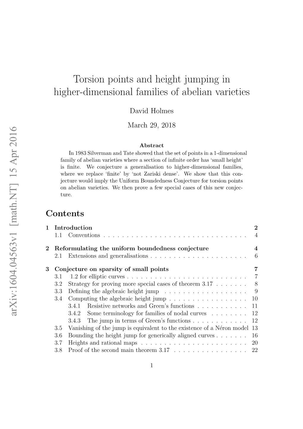 Torsion Points and Height Jumping in Higher-Dimensional Families of Abelian Varieties