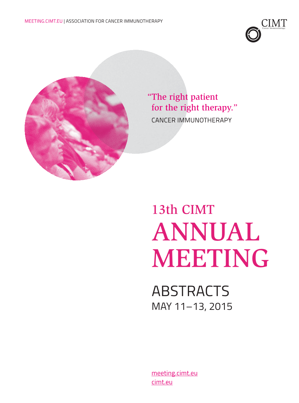 Annual Meeting Abstracts May 11–13, 2015