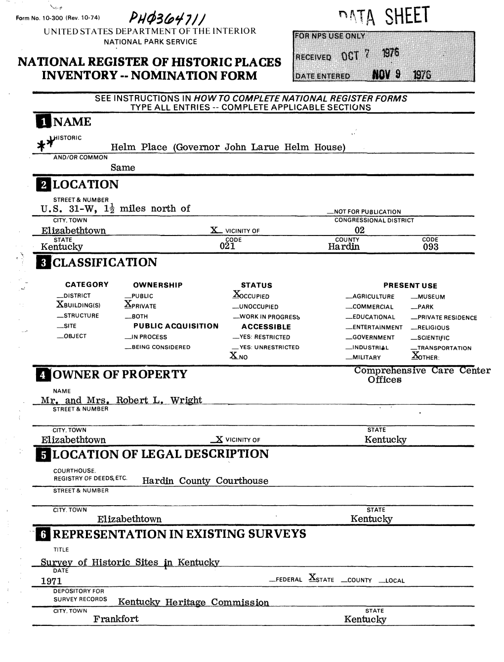 Nomination Form