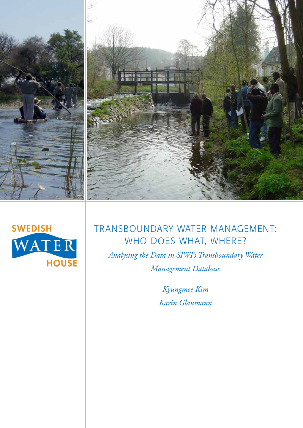 Transboundary Water Management: Who Does What, Where? Analysing the Data in SIWI’S Transboundary Water Management Database