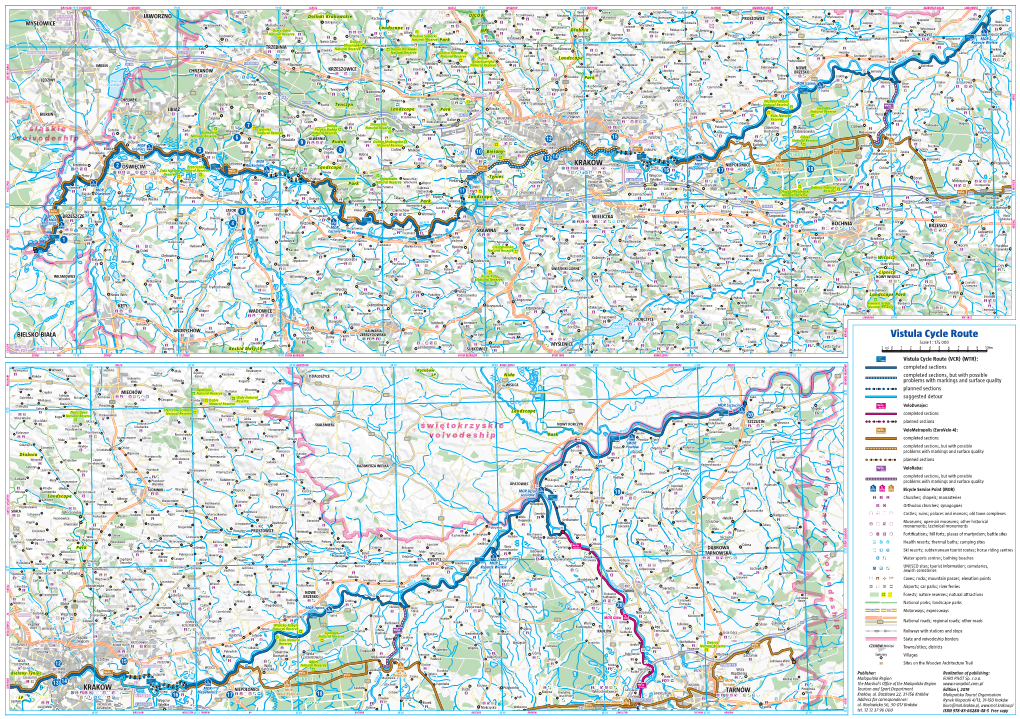 Vistula Cycle Route966 Tworkowa 28 Jaroszowice Gruszów Nat