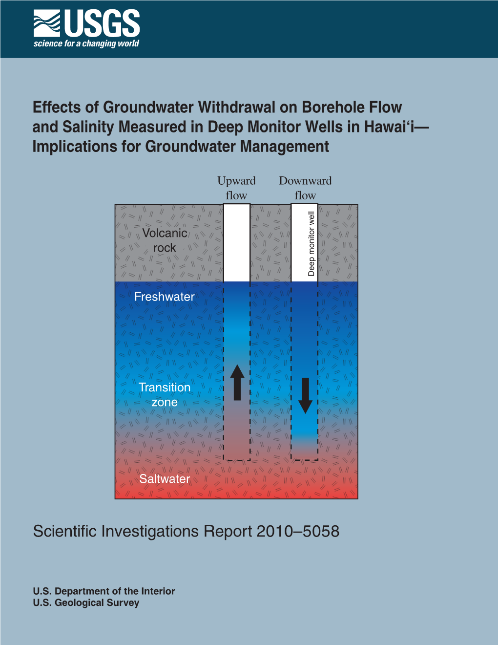 Effects of Groundwater Withdrawal on Borehole Flow and Salinity Measured in Deep Monitor Wells in Hawaiÿi— Implications for Groundwater Management