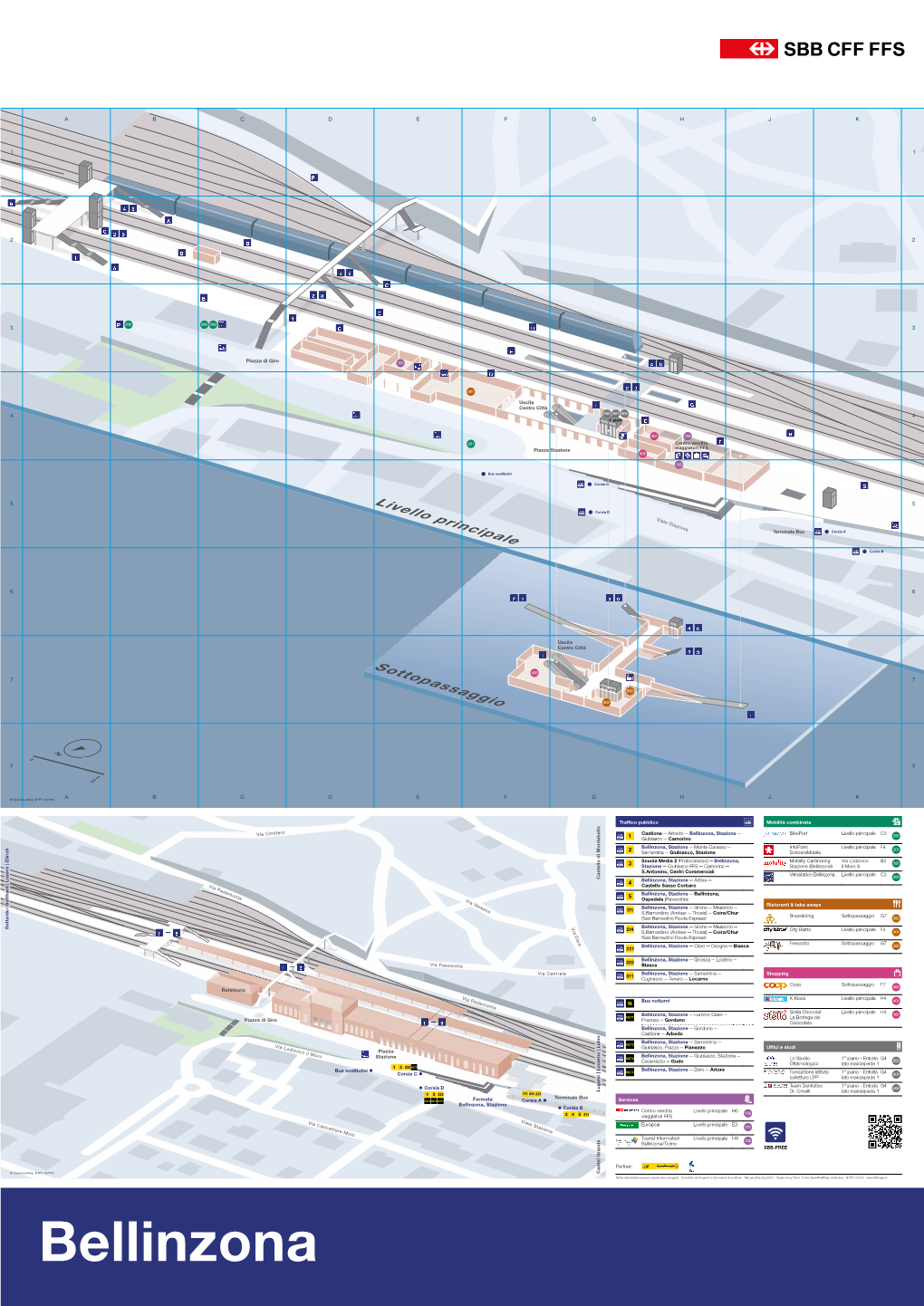 Pianta Della Stazione Bellinzona