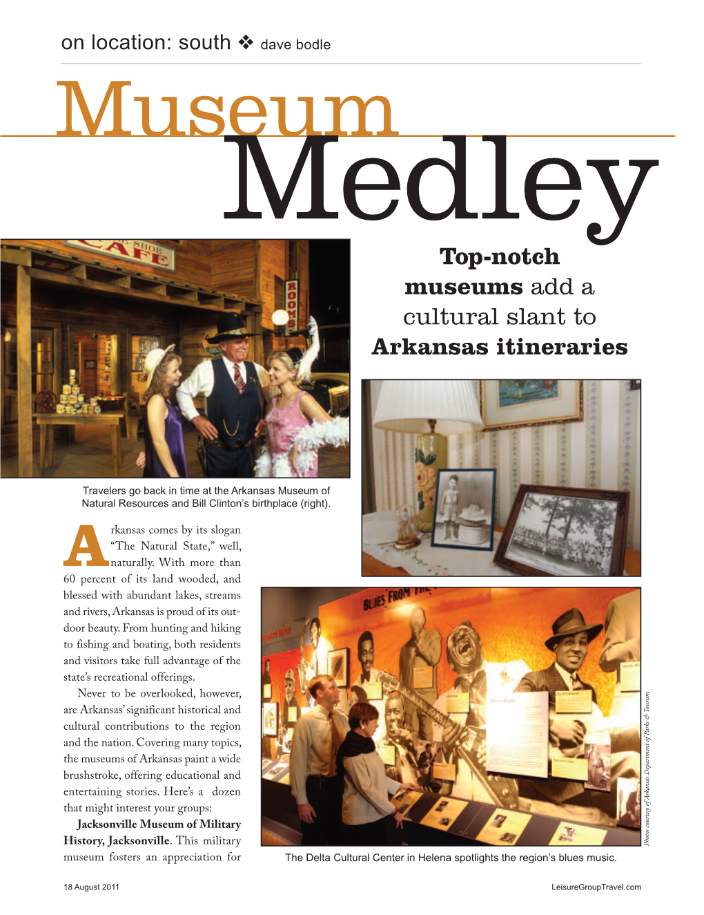 Top-Notch Museums Add a Cultural Slant to Arkansas Itineraries