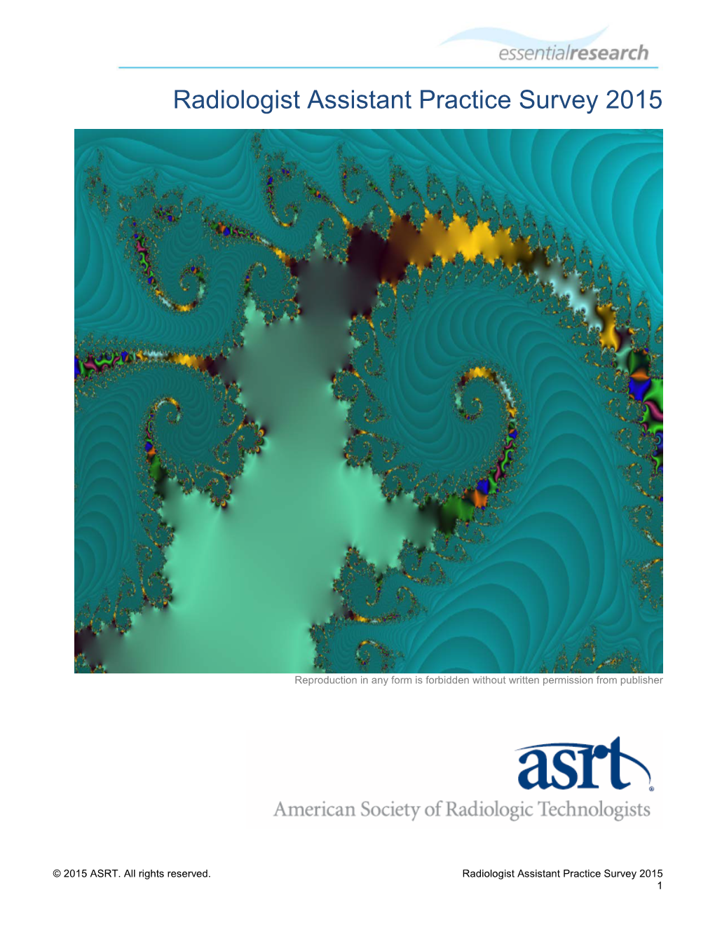 Radiologist Assistant Practice Survey 2015