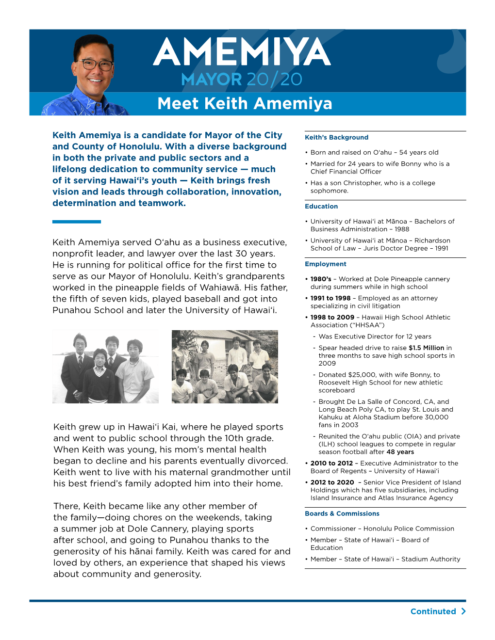 Meet Keith Amemiya