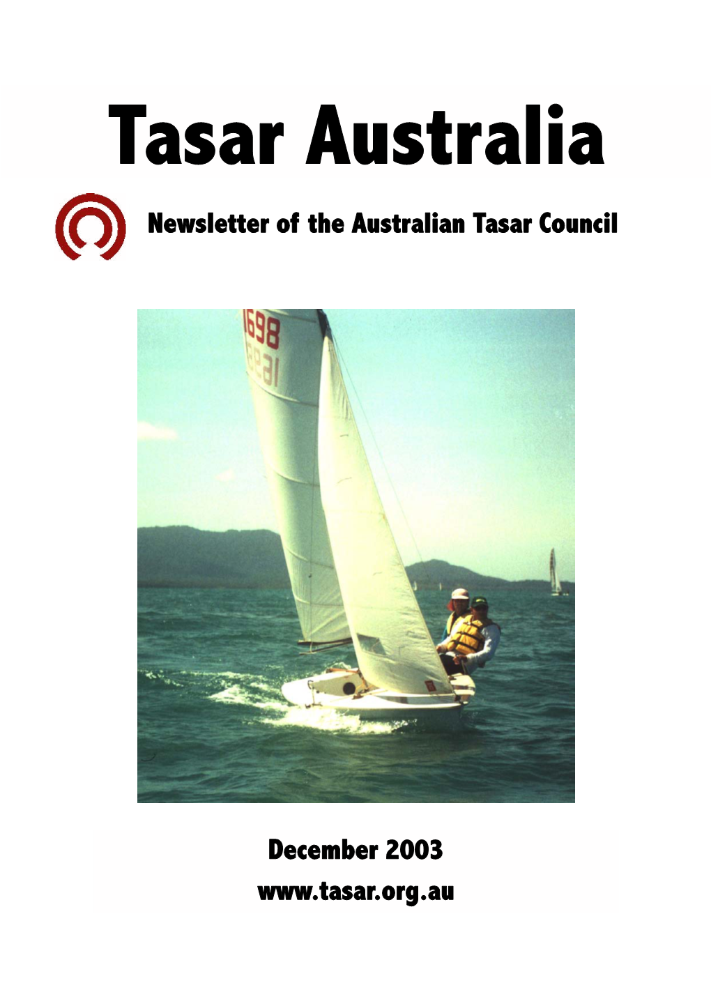 Dec 2003 Tasar Newsletter.Pub