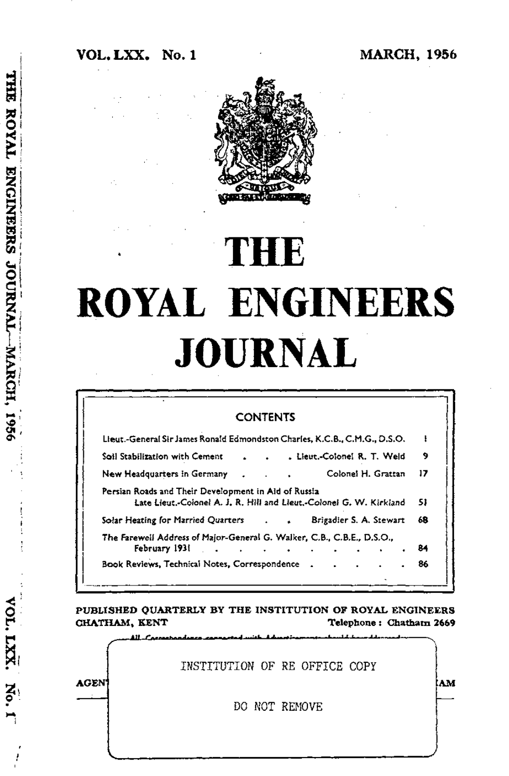 The Royal Engineers Journal