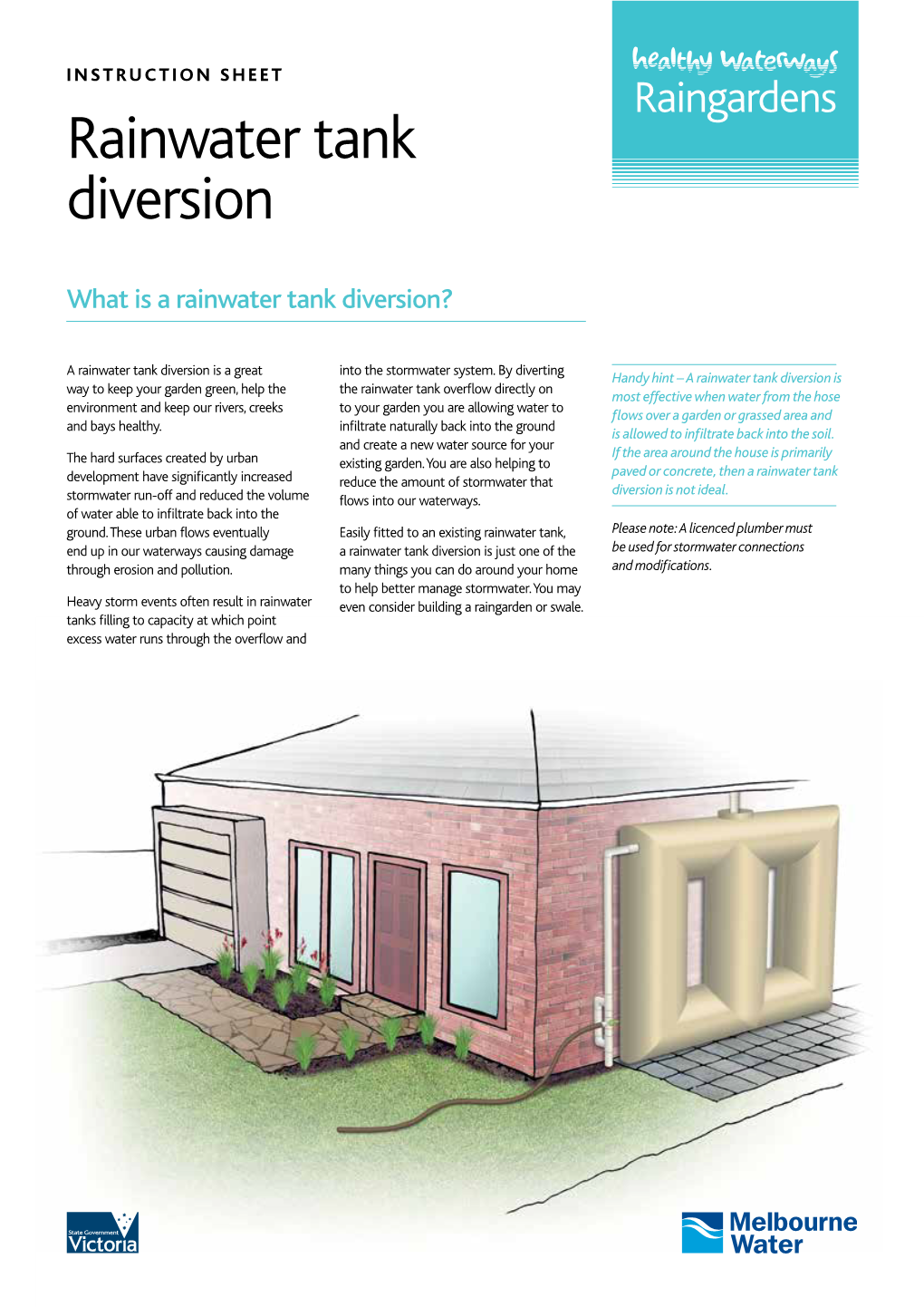 Rainwater Tank Diversion