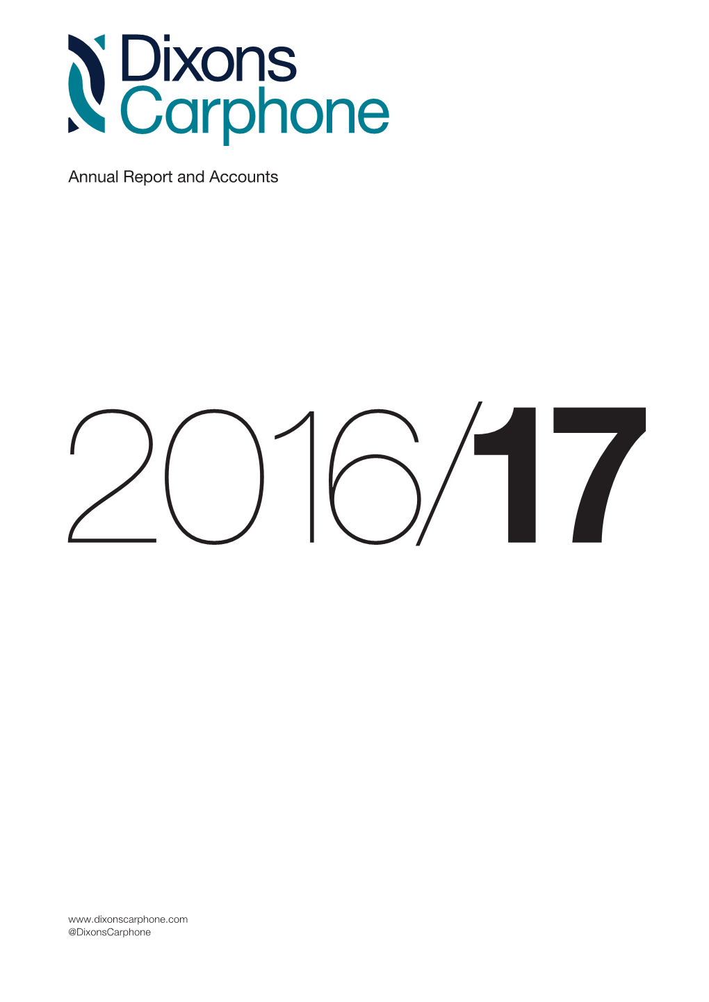 Annual Report and Accounts Annual Report and Accounts 2016/17 2 016 /17