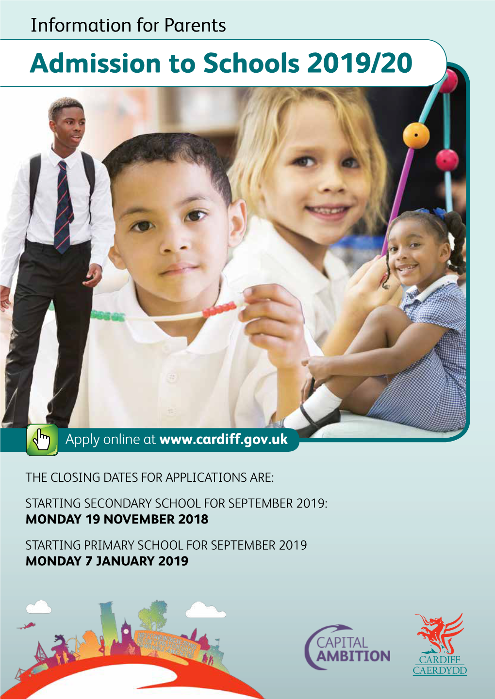 Information for Parents Admission to Schools 2019/20