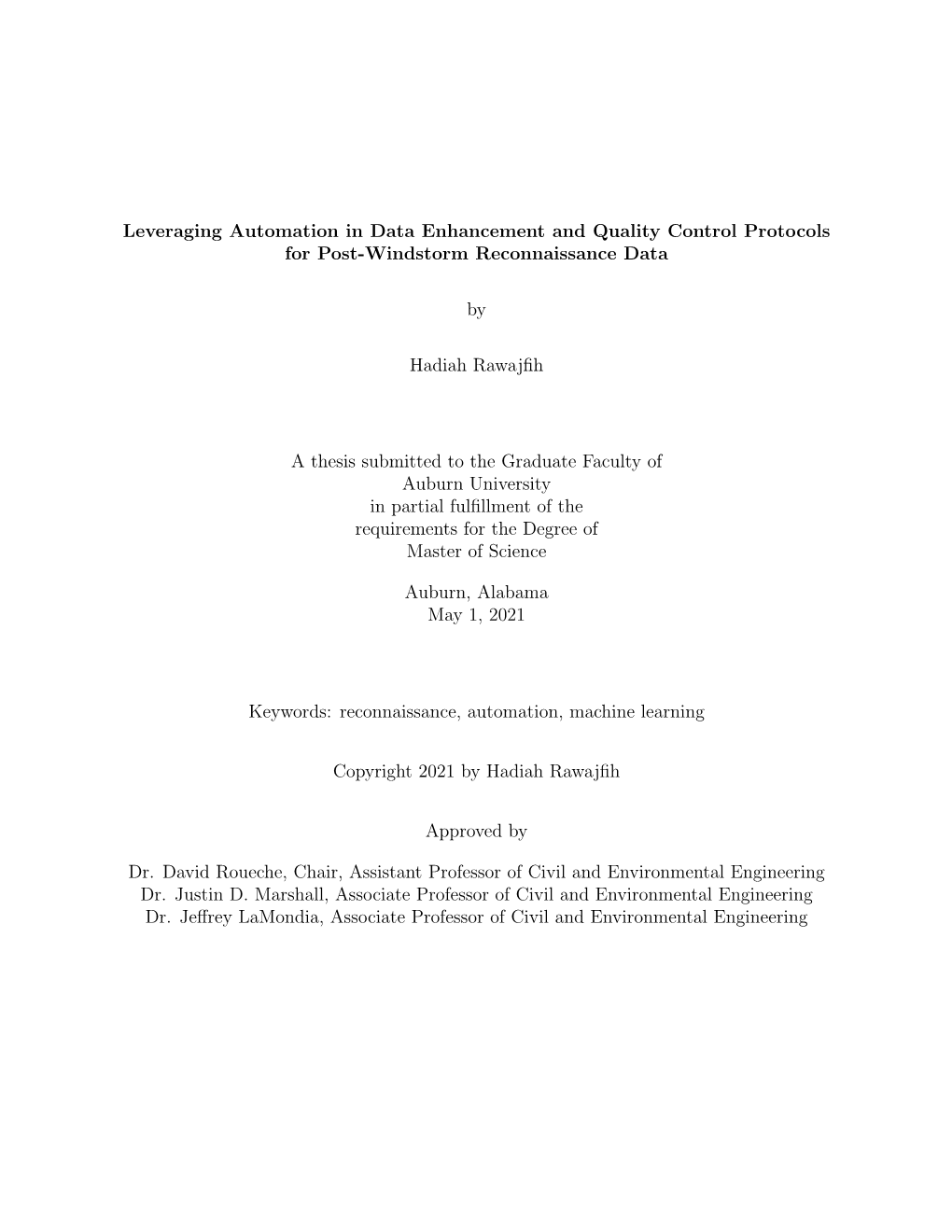 Leveraging Automation in Data Enhancement and Quality Control Protocols for Post-Windstorm Reconnaissance Data