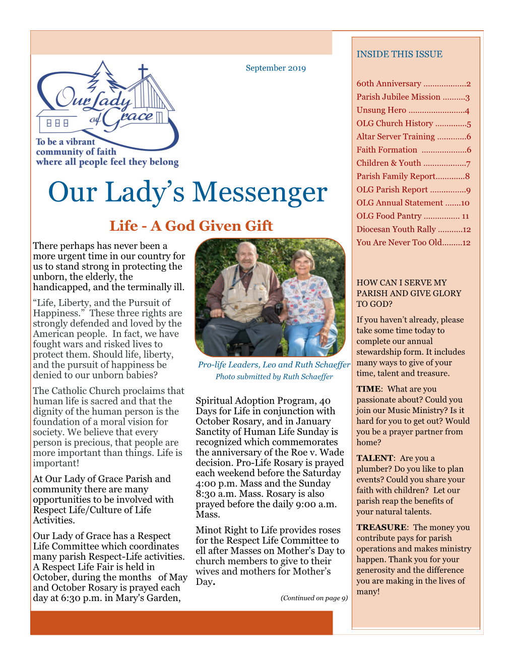 Our Lady's Messenger