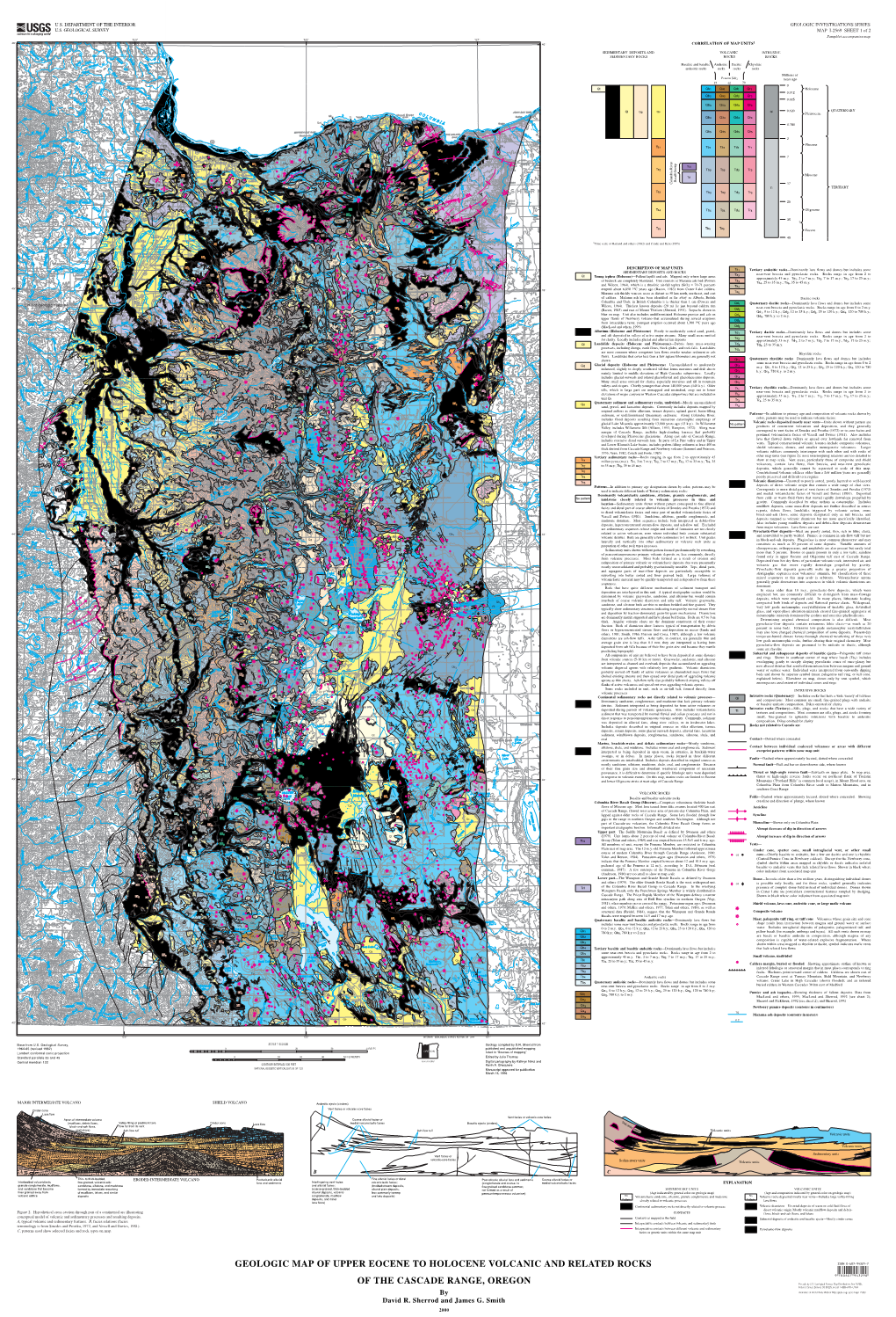 USGS Geologic Investigations Series I-2569, Sheet 1 of 2