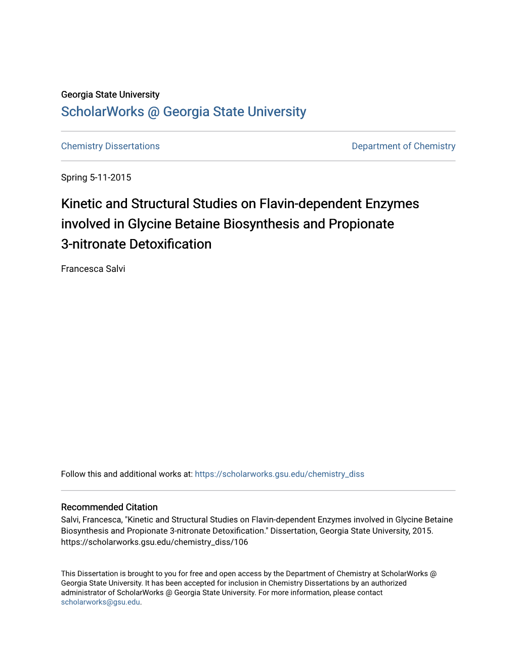 Kinetic and Structural Studies on Flavin-Dependent Enzymes Involved in Glycine Betaine Biosynthesis and Propionate 3-Nitronate Detoxification