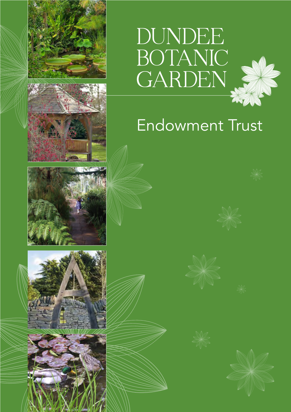 Dundee Botanic Garden Endowment Trust Leaflet