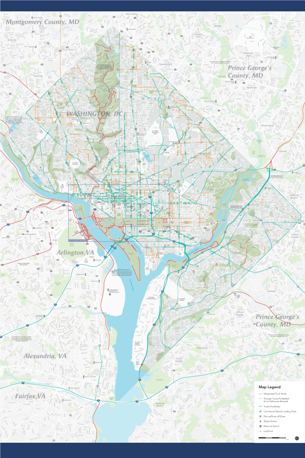 DDOT's Truck Map and Guide 2020