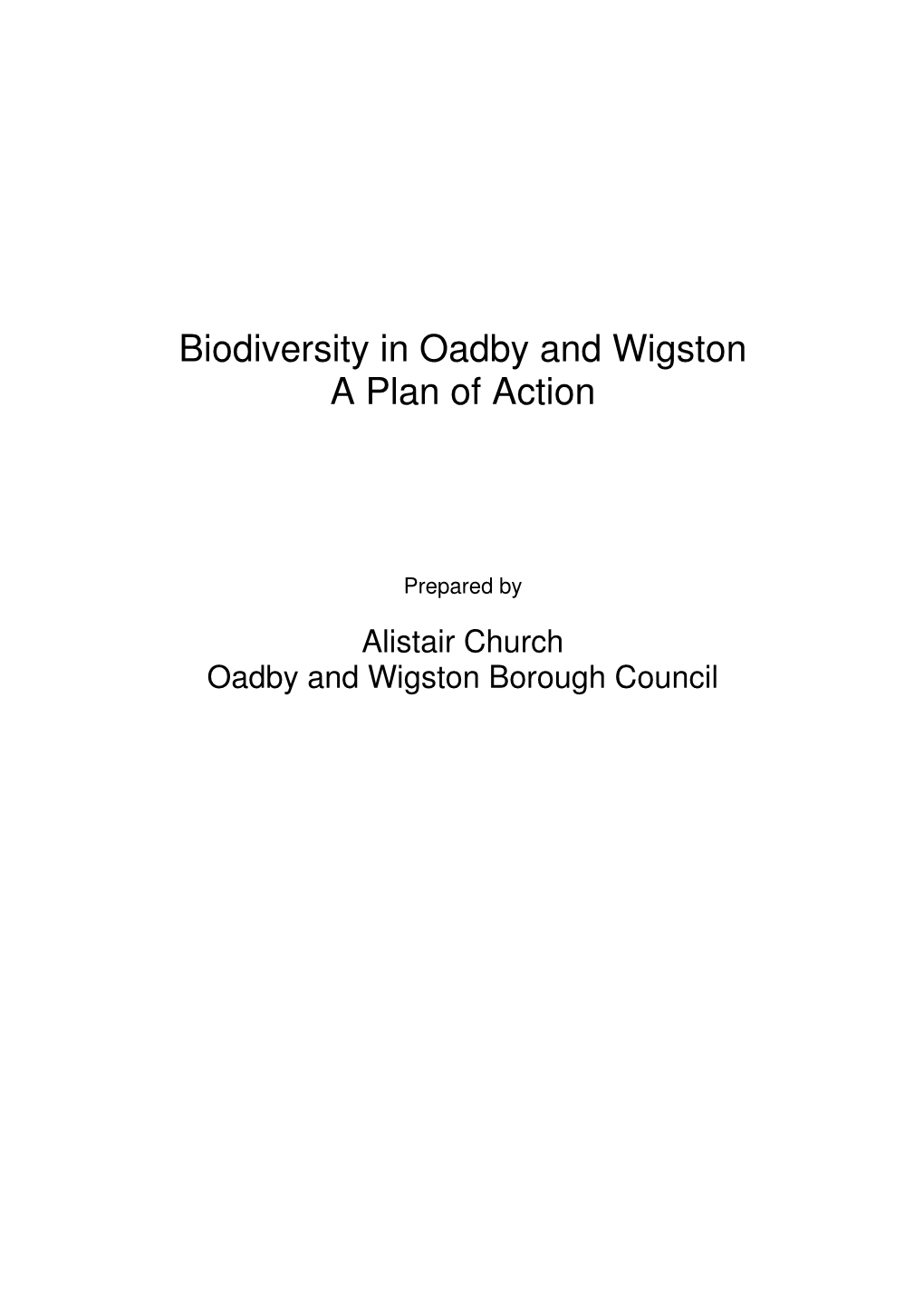 Cd11-01 Biodiversity Action Plan