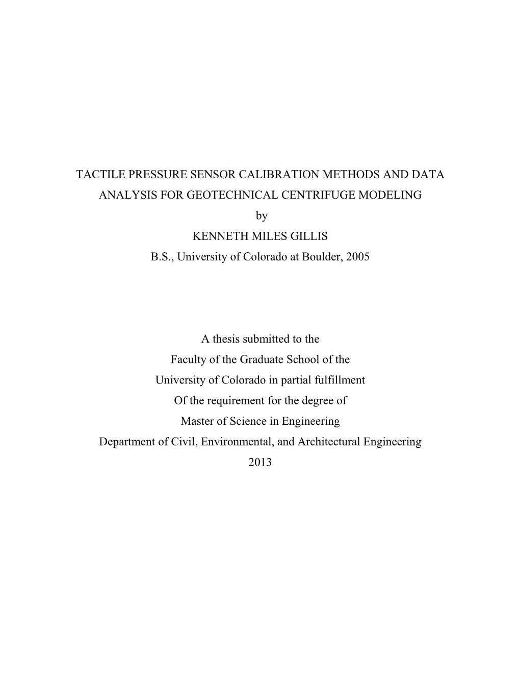 Tactile Pressure Sensor Calibration Methods and Data