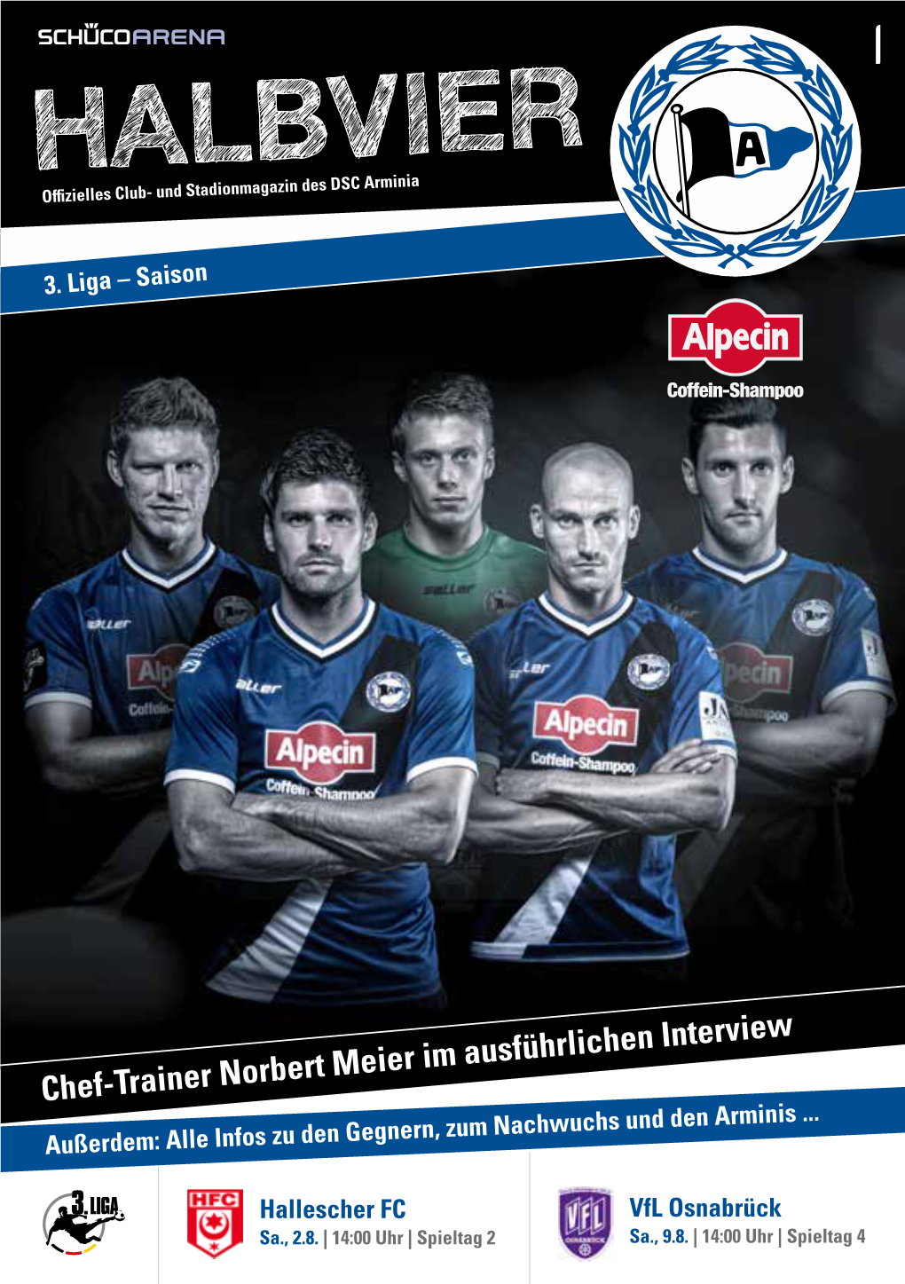 HALBVIER Offizielles Club- Und Stadionmagazin Des DSC Arminia