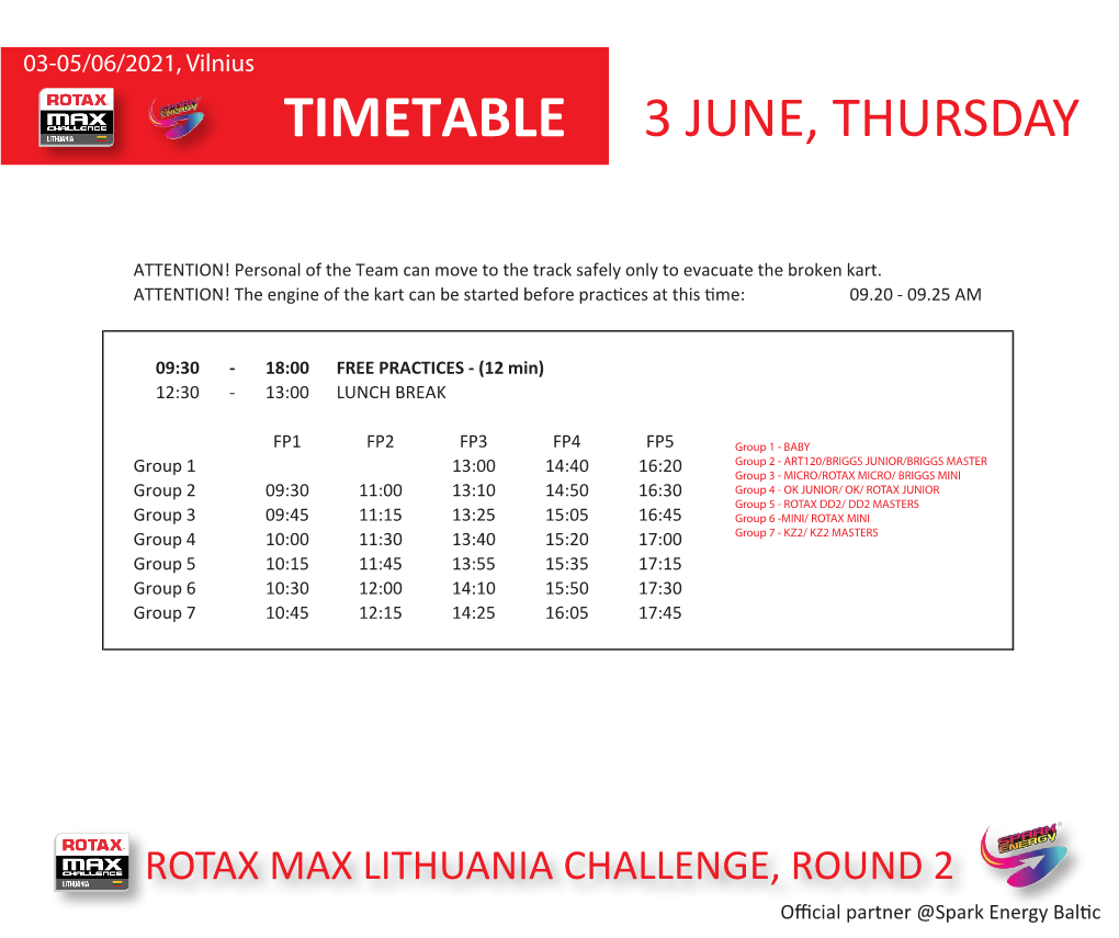 RMC 2 Timetable