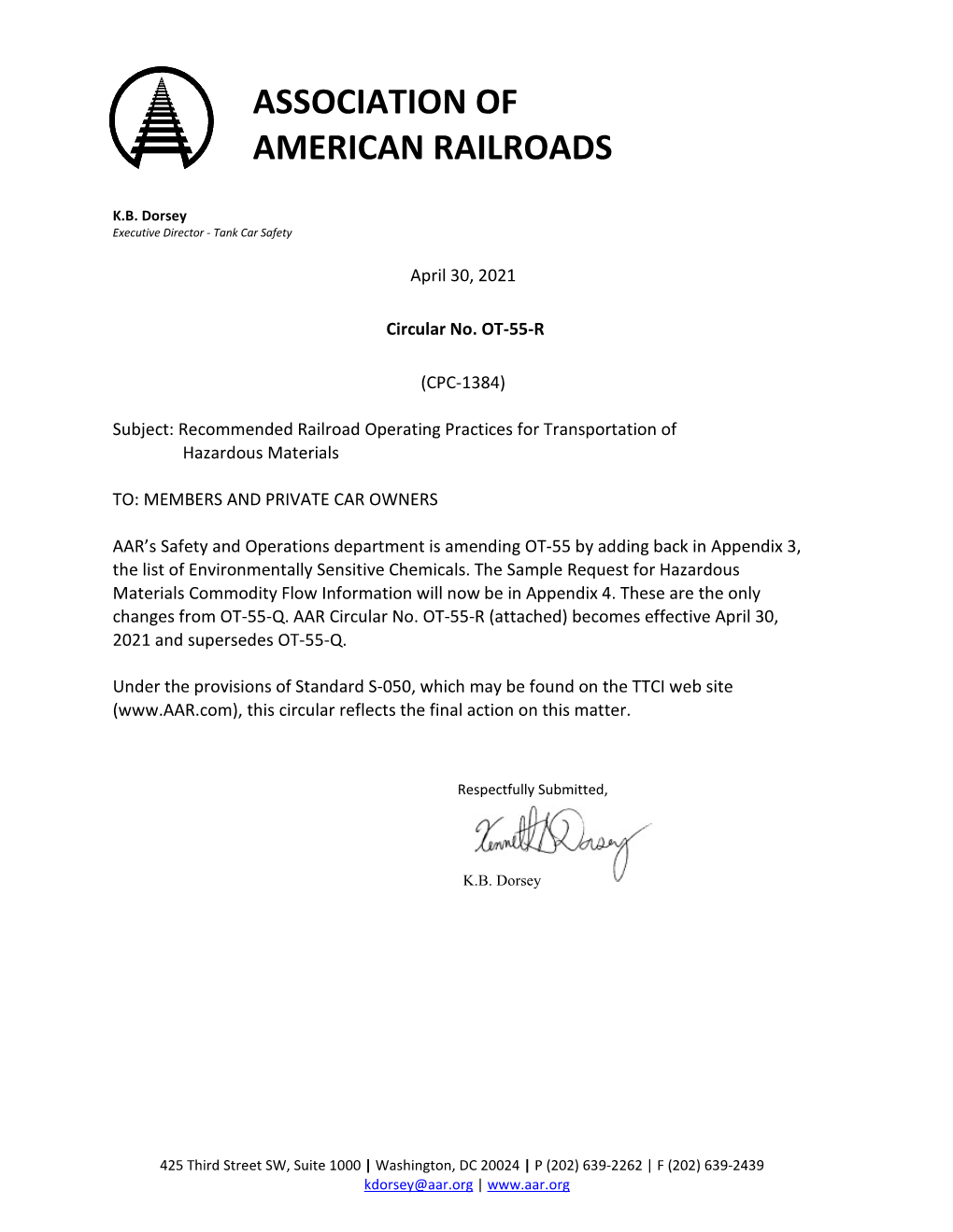 Association of American Railroads