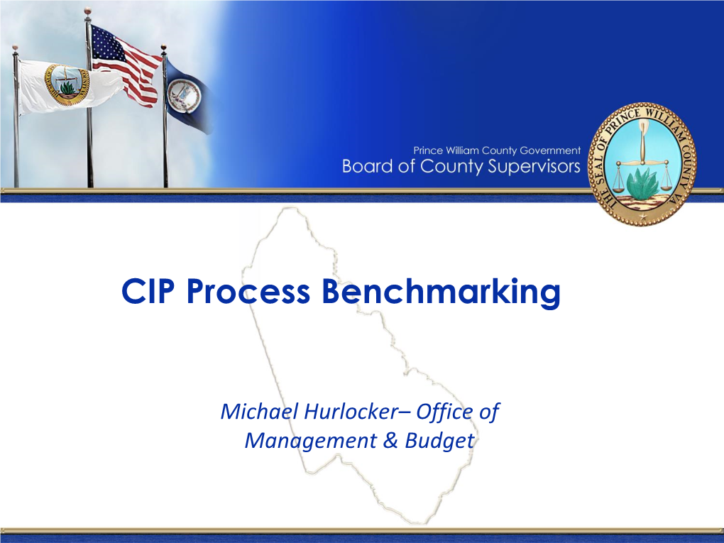 CIP Process Benchmarking