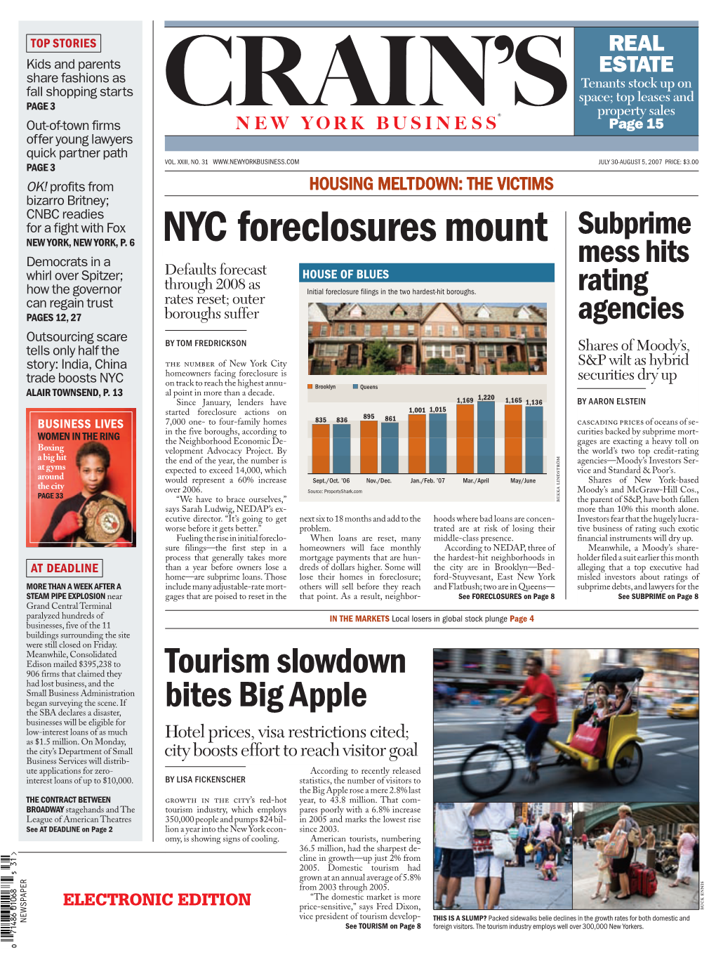 NYC Foreclosures Mount