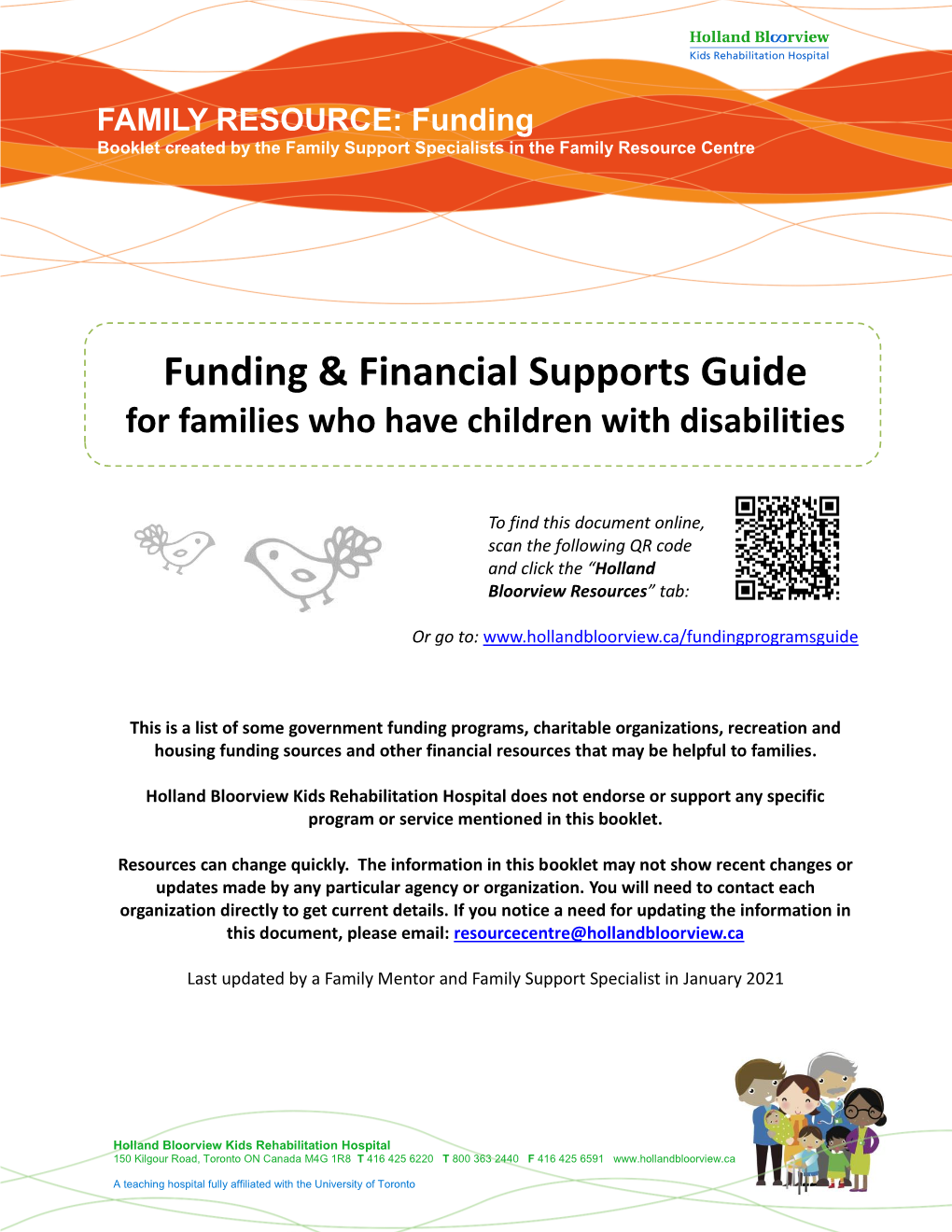 Funding & Financial Supports Guide
