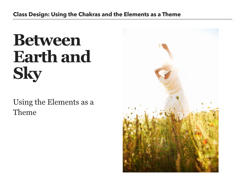 Using an Element As a Theme