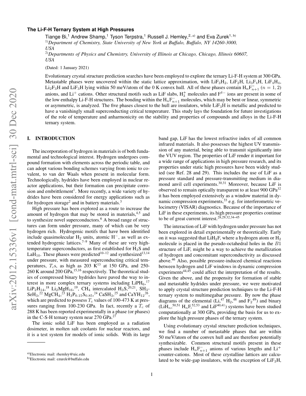 Arxiv:2012.15336V1 [Cond-Mat.Mtrl-Sci] 30 Dec 2020