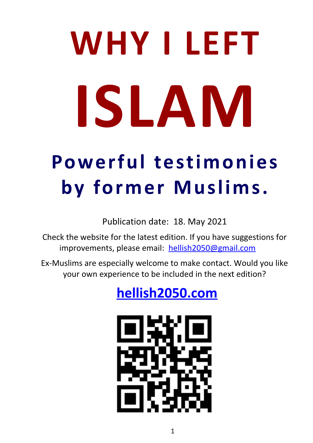 WHY I LEFT ISLAM Powerful Testimonies by Former Muslims