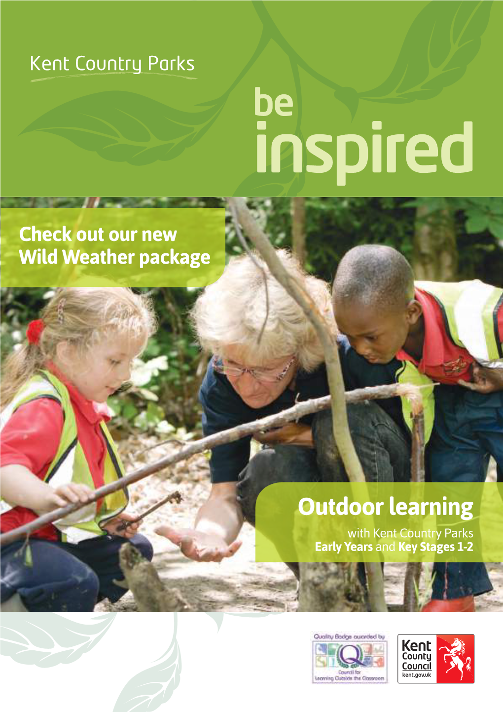 Outdoor Learning with Kent Country Parks Early Years and Key Stages 1-2 W