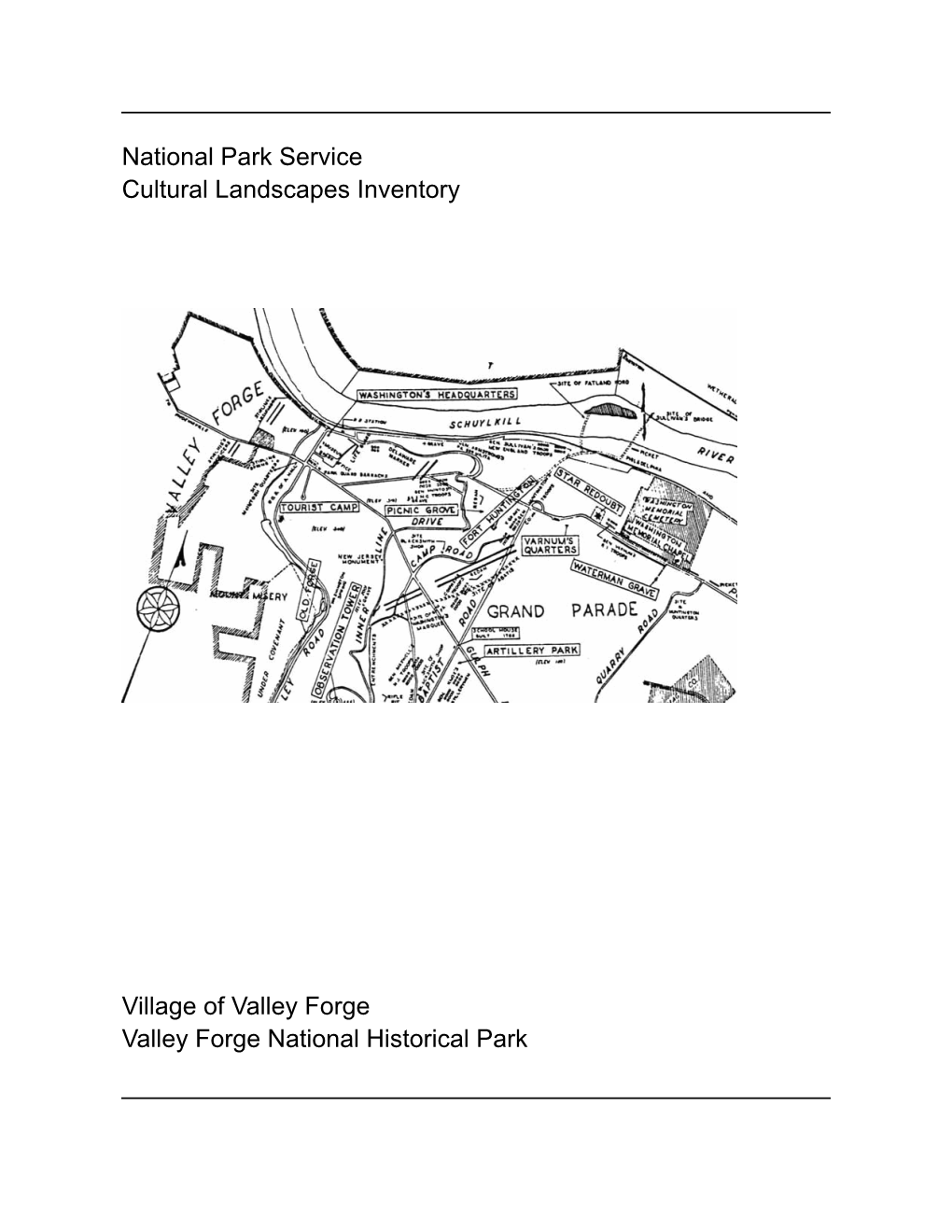 National Park Service Cultural Landscapes Inventory Village Of