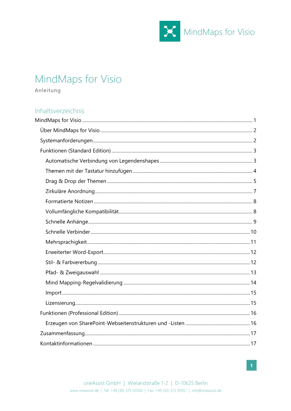 Mindmaps for Visio