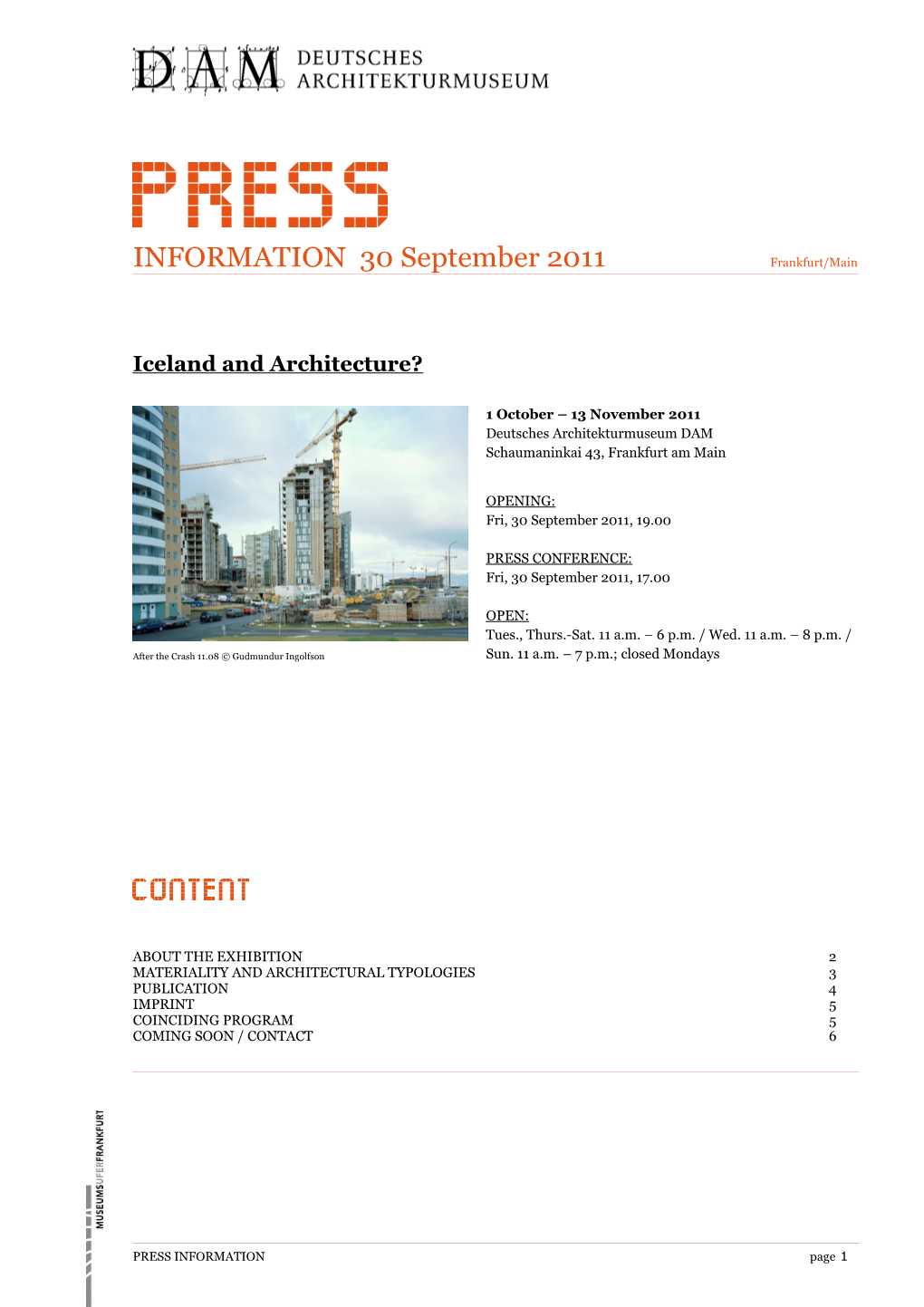 Askingabouticelands Architecture and Its Future