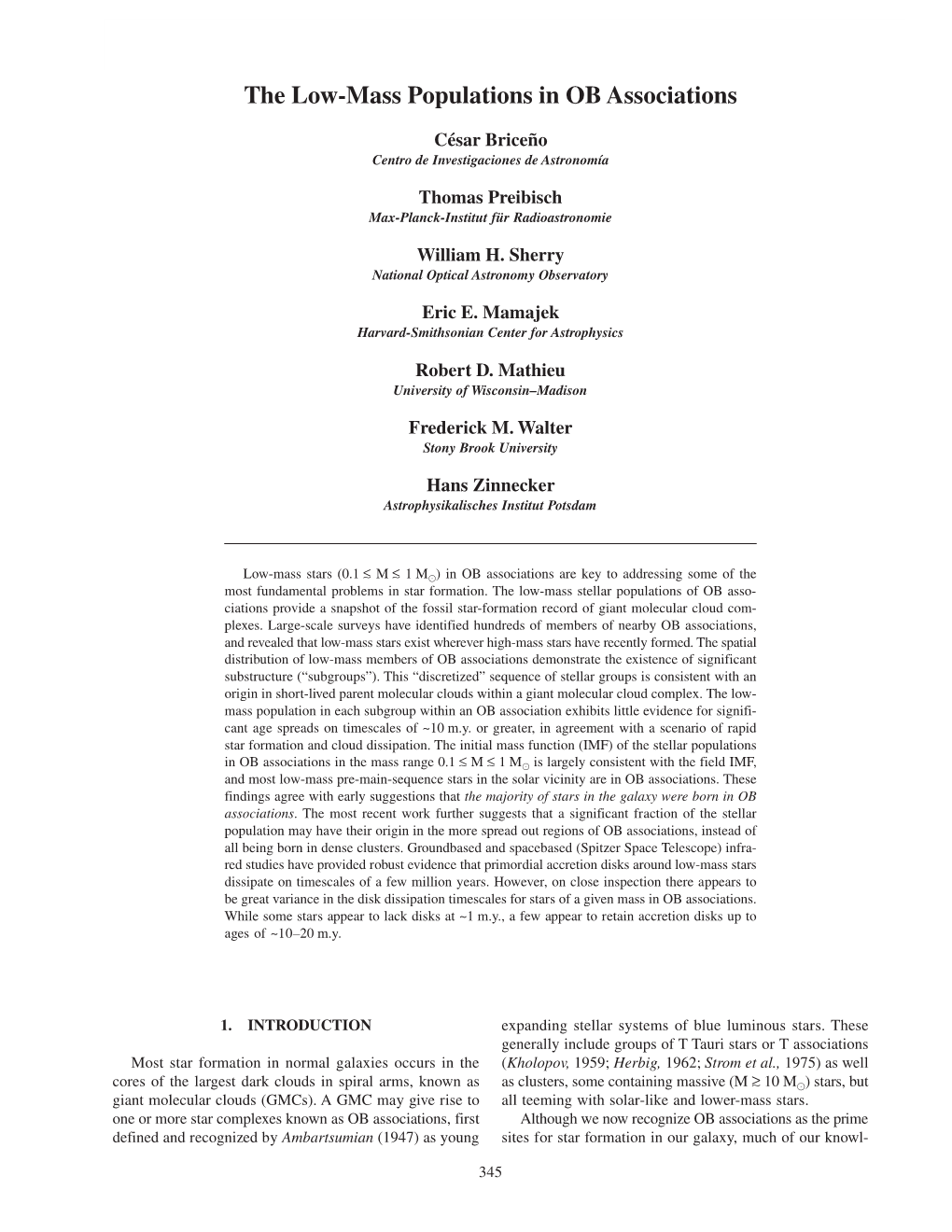 The Low-Mass Populations in OB Associations