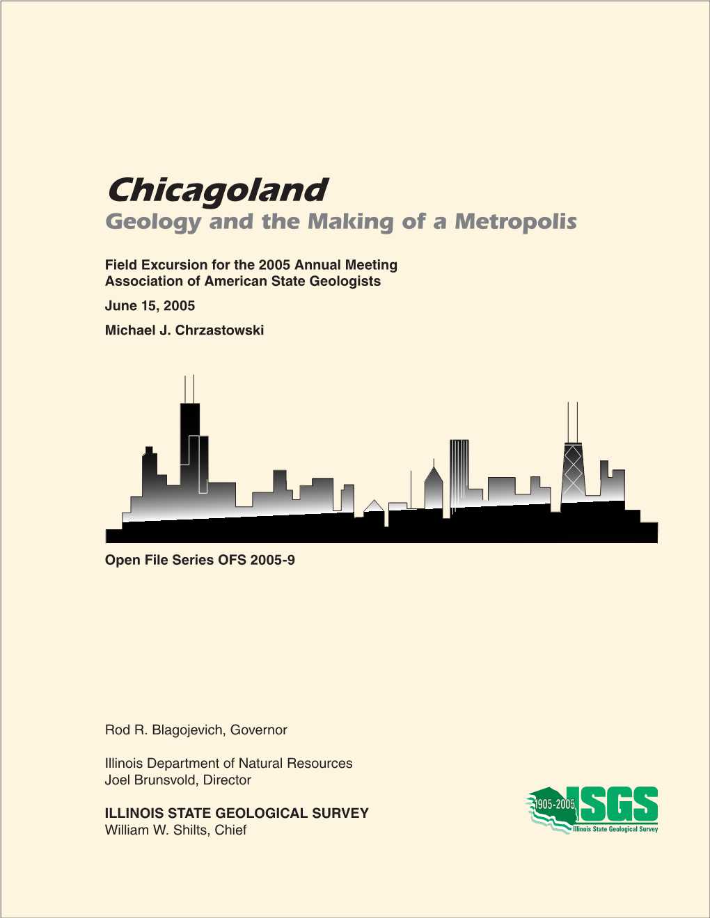Chicagoland Geology and the Making of a Metropolis