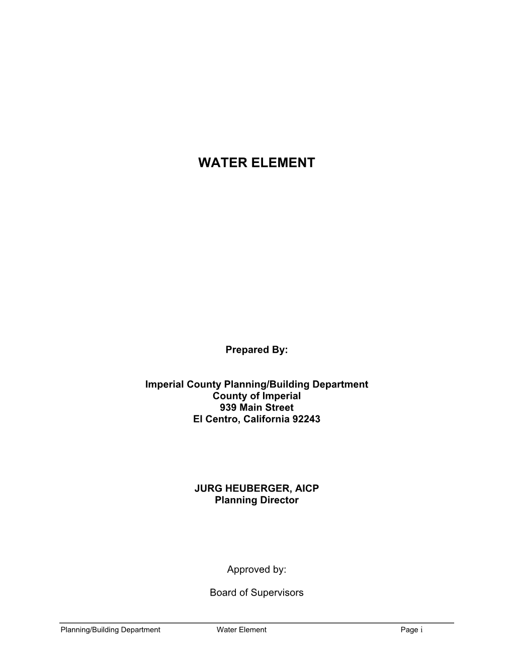 Read the Full Water Element Document