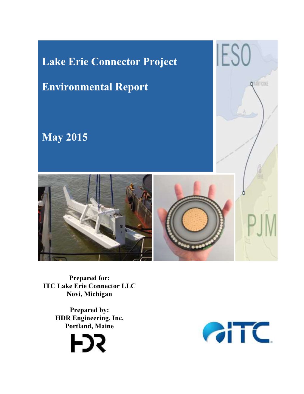 ITC Lake Erie Connector Environmental Report