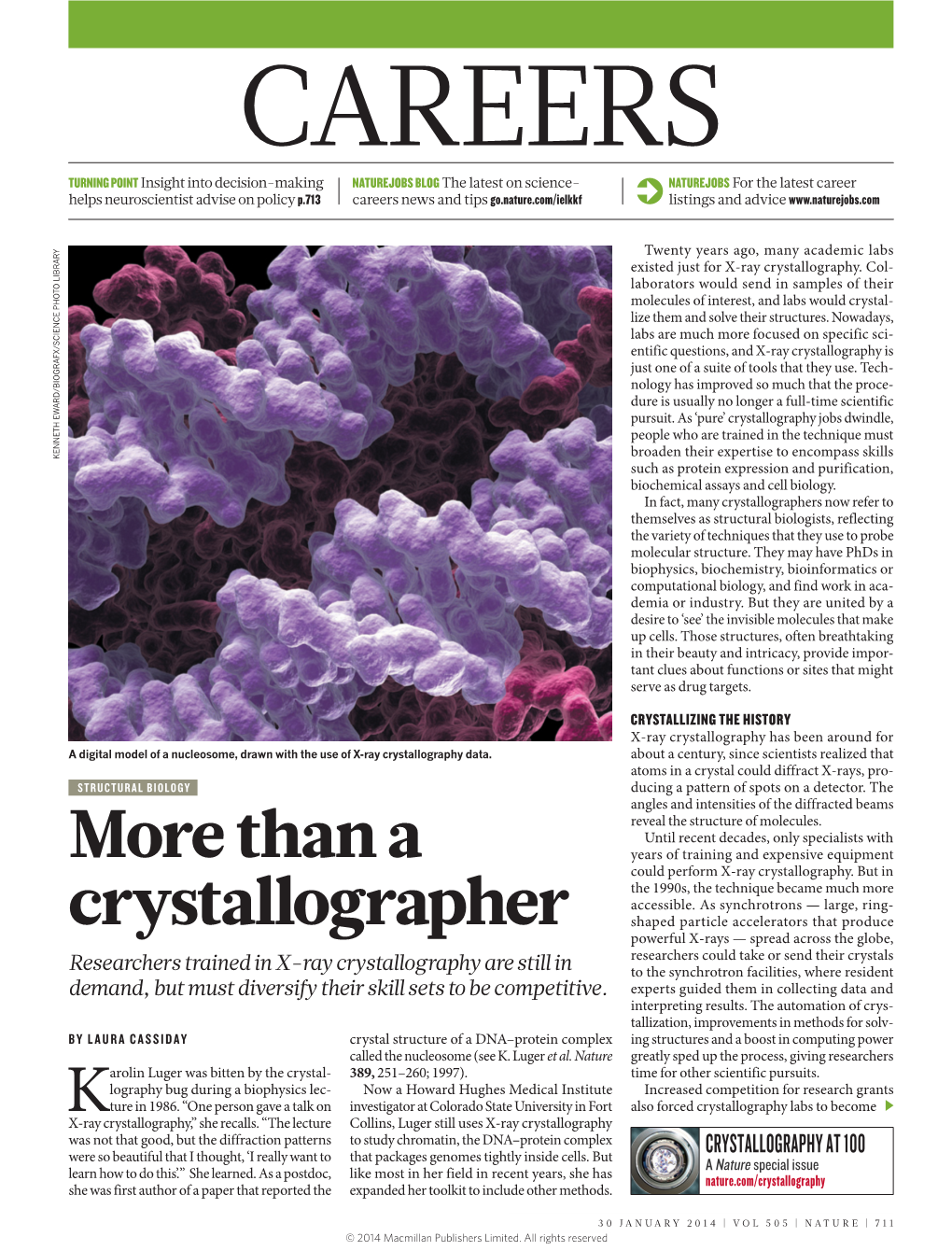 Than a Crystallographer