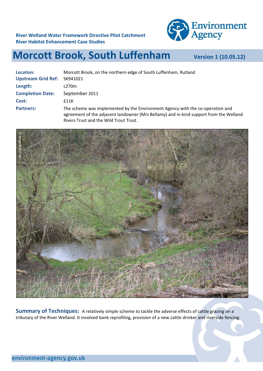 Morcott Brook, South Luffenham Version 1 (10.05.12)