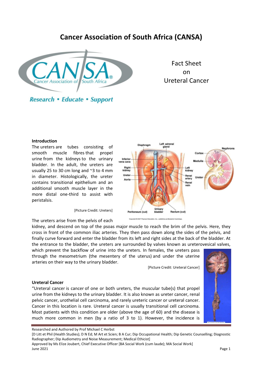 Ureteral Cancer