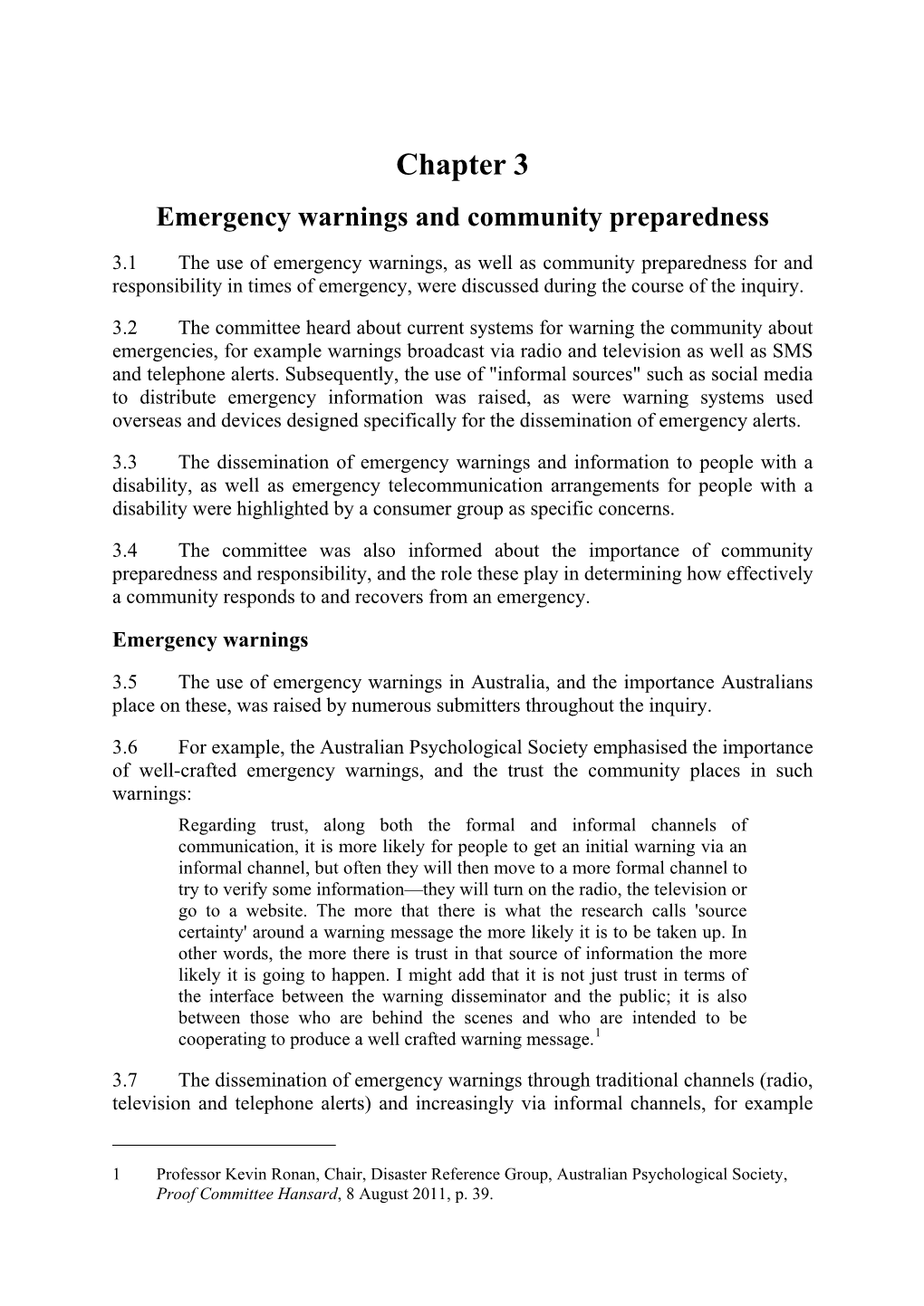 Report: the Capacity of Communication Networks And