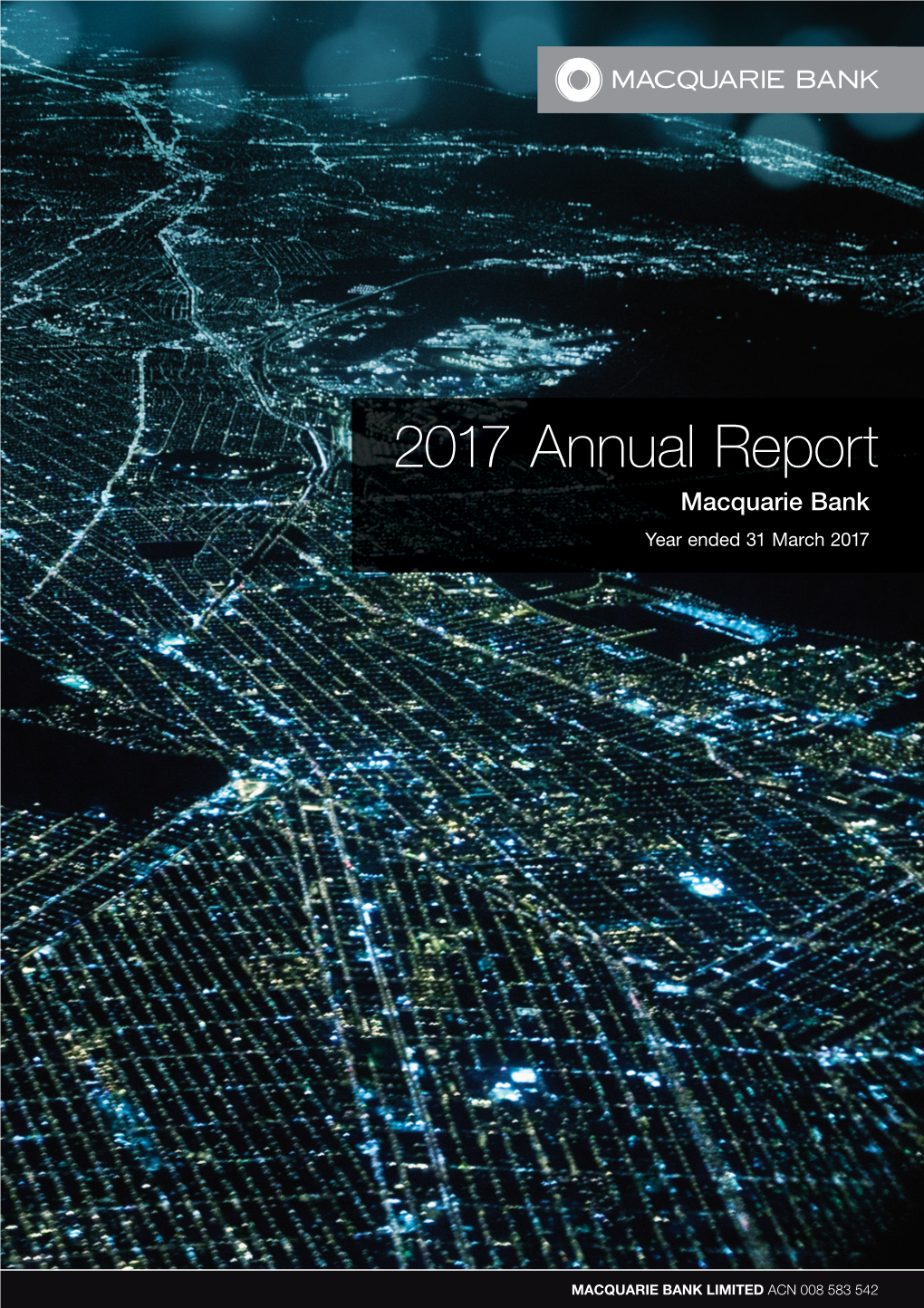 Macquarie Bank FY17 Annual Report
