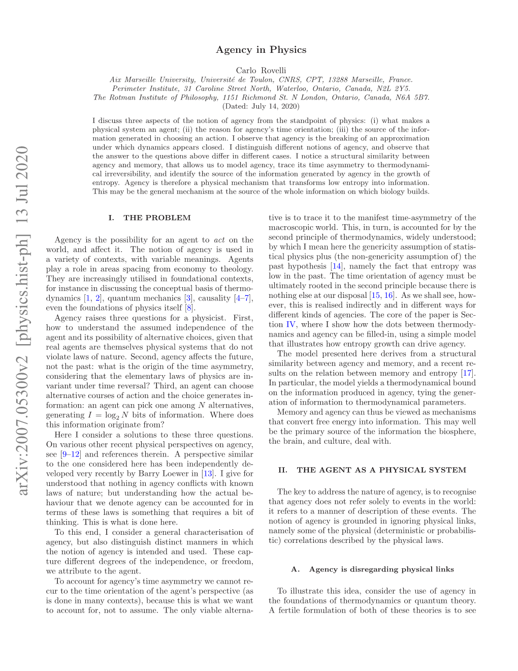 Arxiv:2007.05300V2 [Physics.Hist-Ph] 13 Jul 2020