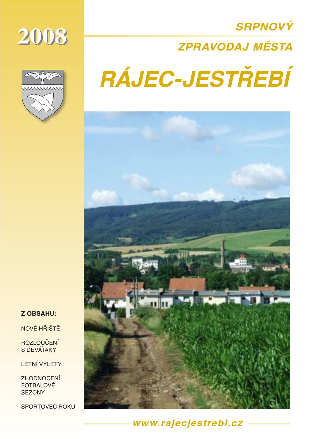 20082008 Zpravodaj Města Rájec-Jestřebí