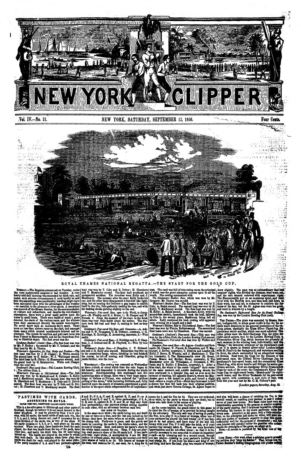 New York Clipper (September 1856)